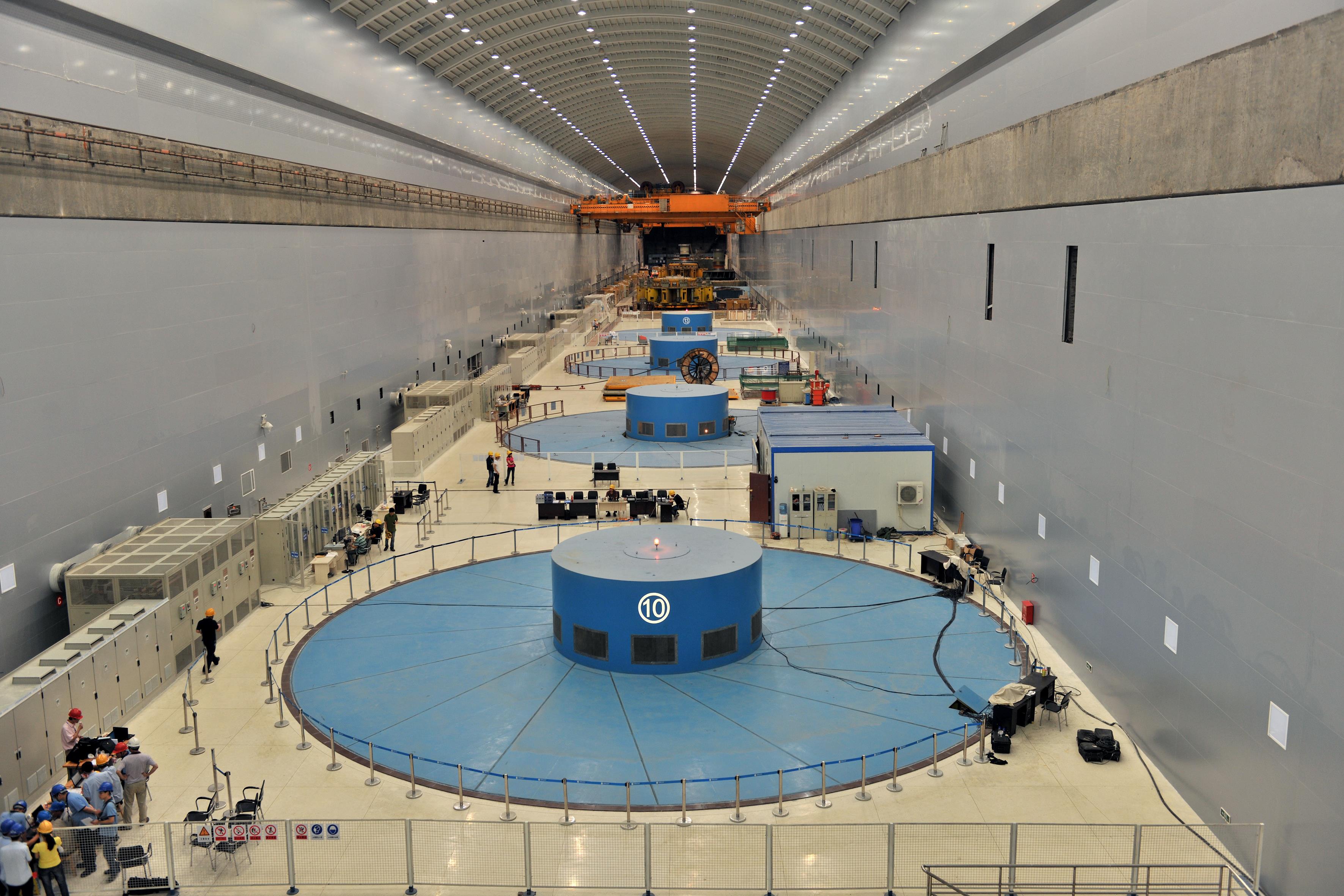 溪洛渡右岸地下厂房