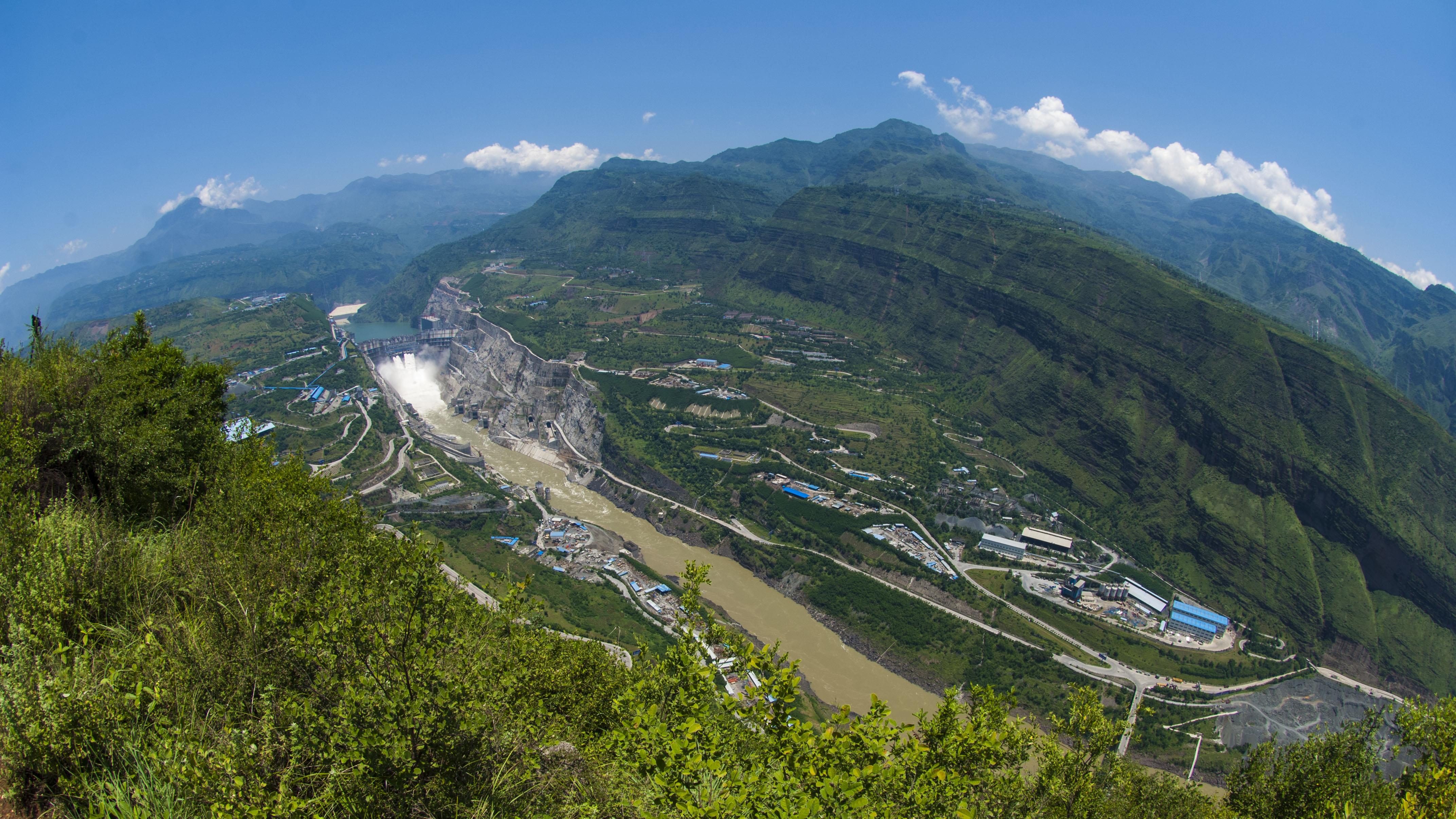 溪洛渡工程全貌