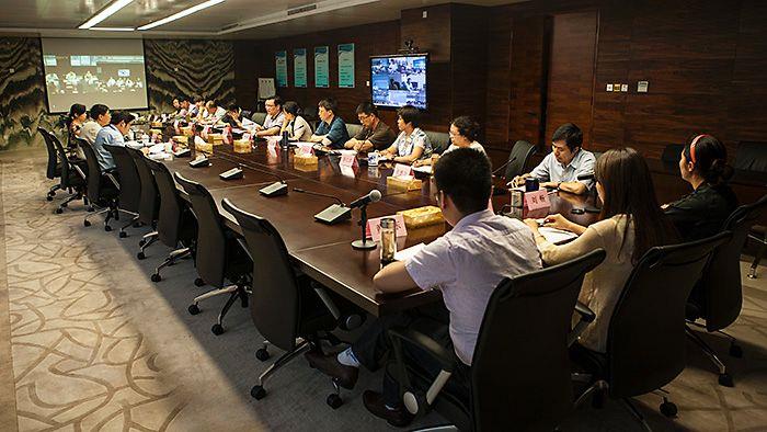 沙先华在三峡发展公司调研